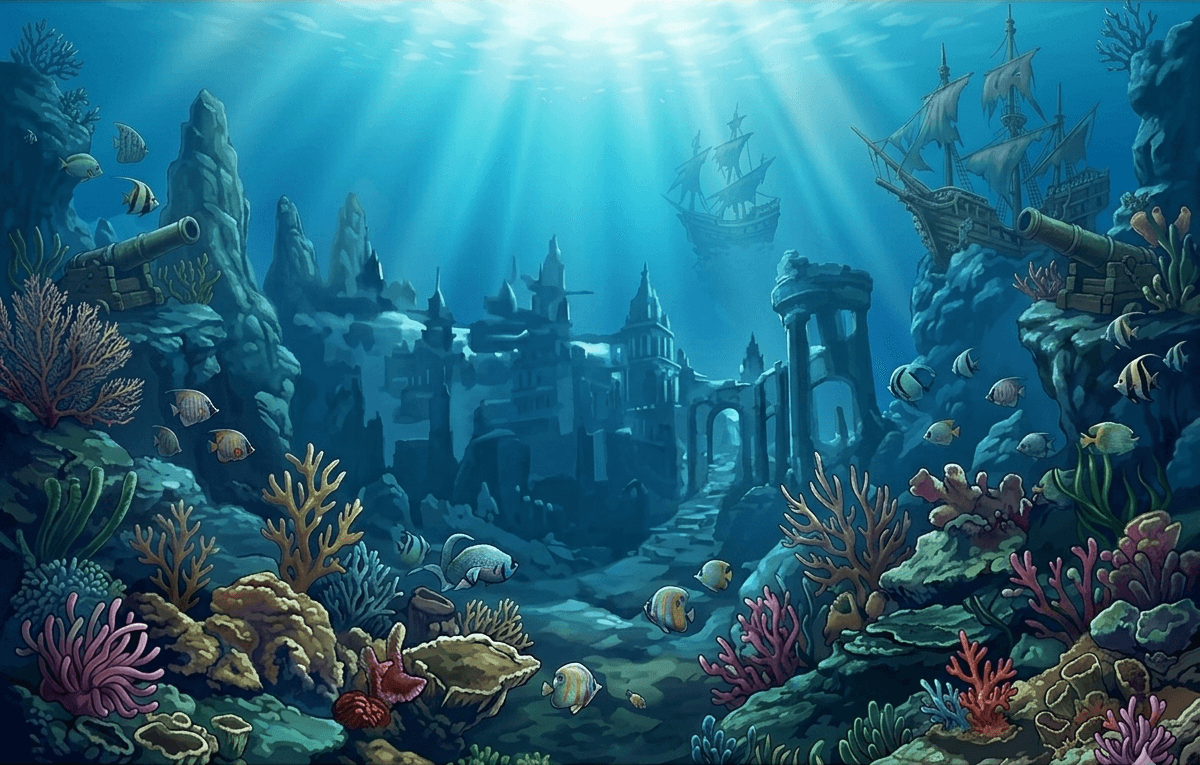 Seascape background